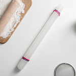 Скалка с ограничителями кондитерская 32,5 см 2663559