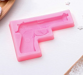 Молд силиконовый «Пистолет», 11×7,5×1 см 2599207
