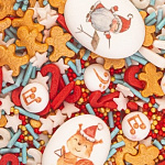 Посыпка сахарная "Рождественская Ярмарка" 100 гр 107002