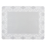 Салфетка прямоугольная бумажная Классик с ажурным краем 270 AS270*350*350 см 50 шт