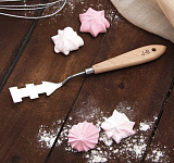 Лопатка кондитерская с зубцами 20 см "Деко" J-8