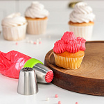 Насадка кондитерская «Гербера», d=3,7 см, выход 2 см 2643125