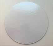 Подложка усиленная односторонняя белая D 300 мм толщина 2,5 мм