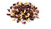 Шоколадные завитки (стружка) из белого и молочного шоколада Callebaut 100 г