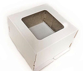 Коробка для торта 350*350*350 с окном
