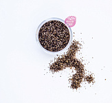 Блестки цвет кофе 25.2