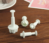 Набор плунжеров кондитерских "Ромашка" 4 шт 2954639