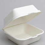 Коробка для бенто торта (450мл)154*152*88 из сахарного тростника 191611