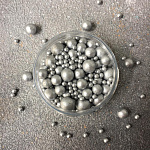 Шарики сахарные Серебро 50 гр микс d3мм, 6мм, 7,5мм 