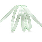 Лента атласная бирюзовая (121) , ширина 12 мм, длина 22,86 м