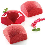 Форма силик.КВАДРАТНЫЙ шар мини 8 ячеек SQUARE SPHERE 