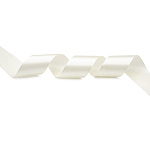 Лента атласная молочная (047) ширина 5см длина 22,86 м