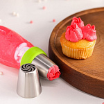 Насадка кондитерская «Вихрь», d=3,7 см, выход 2 см 1822563