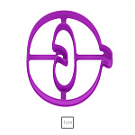 Форма "Цифра 0"  10 см