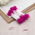 Тычинки Lucia Craft (малиновые, 1 мм) 70-80 шт