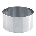 Металлическая форма-резак неразъемная d 14 см h 8 см толщ. 0,8мм