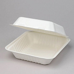 Коробка для бенто торта МАКСИ 230*230*80 из сахарного тростника