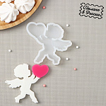 Силиконовая форма «Ангел с сердцем», 9×8 см 9417692