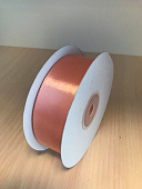 Лента атласная светлый персик (006) ширина 25 мм, длина 22,86 м