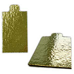 Подложка (сольерка) для пирожных 55*90 мм с ручкой толщина 0,8 мм 1 шт