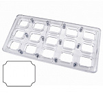 MM12 Форма для конфет поликарбонат МАГНИТНАЯ 