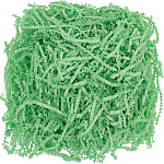 Наполнитель для коробок бумажный зеленый 50 гр, арт 108