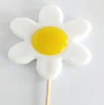Карамельный топпер Ромашка 6,5см 003-051