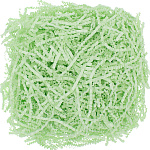 Наполнитель для коробок бумажный светло-зеленый 50 гр, арт 107