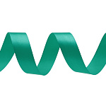 Лента атласная бирюзовая (121) ширина 25 мм длина 22,86 м