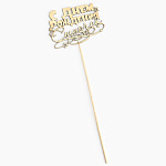 Топпер деревянный "С Днём Рождения, сыночек" 3134188