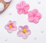 Молд силиконовый «Цветок», 2 части, 4*2,9 см 2797146