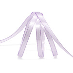 Лента атласная бледно-лиловая (163) , ширина 12 мм, длина 22,86 м