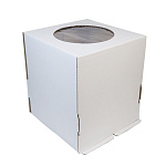 Коробка для торта 240*240*260 с окном