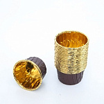 Капсулы плотные коричневые/золотые 50/40 с ламинацией внутри 10шт