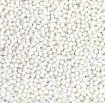 Посыпка шарики белые 1,5-2 мм 100гр