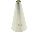 802 насадка трубочка ровный край выход 0,6 см 1030236