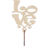 Топпер Love квадрат малый