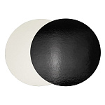 Подложка усиленная черная/серебро D 280 мм толщина 1,5 мм BCD280 1.5