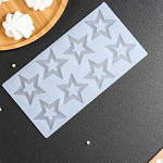 Силиконовый коврик для айсинга Доляна «Звёзды», 8 ячеек, 22×11,5×0,3 см 5553884