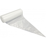 Мешки кондитерские прозрачные СУПЕРПЛОТНЫЕ для крема 60 см 100 шт 100 мкм РУЛОН