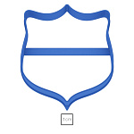 Форма "Щит"  11,4 см