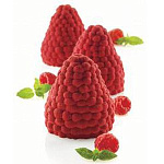 Форма силиконовая ЕЖЕВИКА и МАЛИНА с держателем 5 ячеек 65х67мм объем 550 мл MORALAMP  