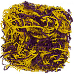 Наполнитель для коробок бумажный фиолетово-желтый 50 гр