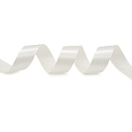 Лента атласная молочная (047) ширина 25 мм длина 22,86 м