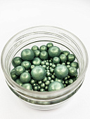 Шарики сахарные Изумруд 50 гр микс d3мм, 6мм, 7,5мм