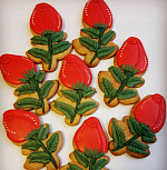 Форма “Бутон Розы” 10,5 см, высота 1 см