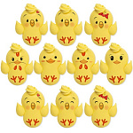 Сахарная фигурка цыпленок цыпа 33*20 5 шт