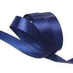 Лента атласная темно-синяя (156 ), ширина 12 мм, длина 22,86 м