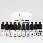 Набор красителей Base 10 цветов по 10 мл АРТ КОЛОР