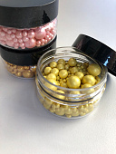 Шарики сахарные Сладкий лимон 50 гр микс d3мм, 6мм, 7,5мм 